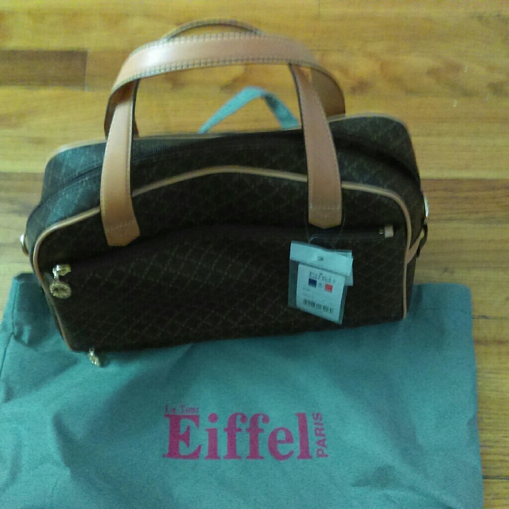 LA Tour Eiffel Paris Lady brief case